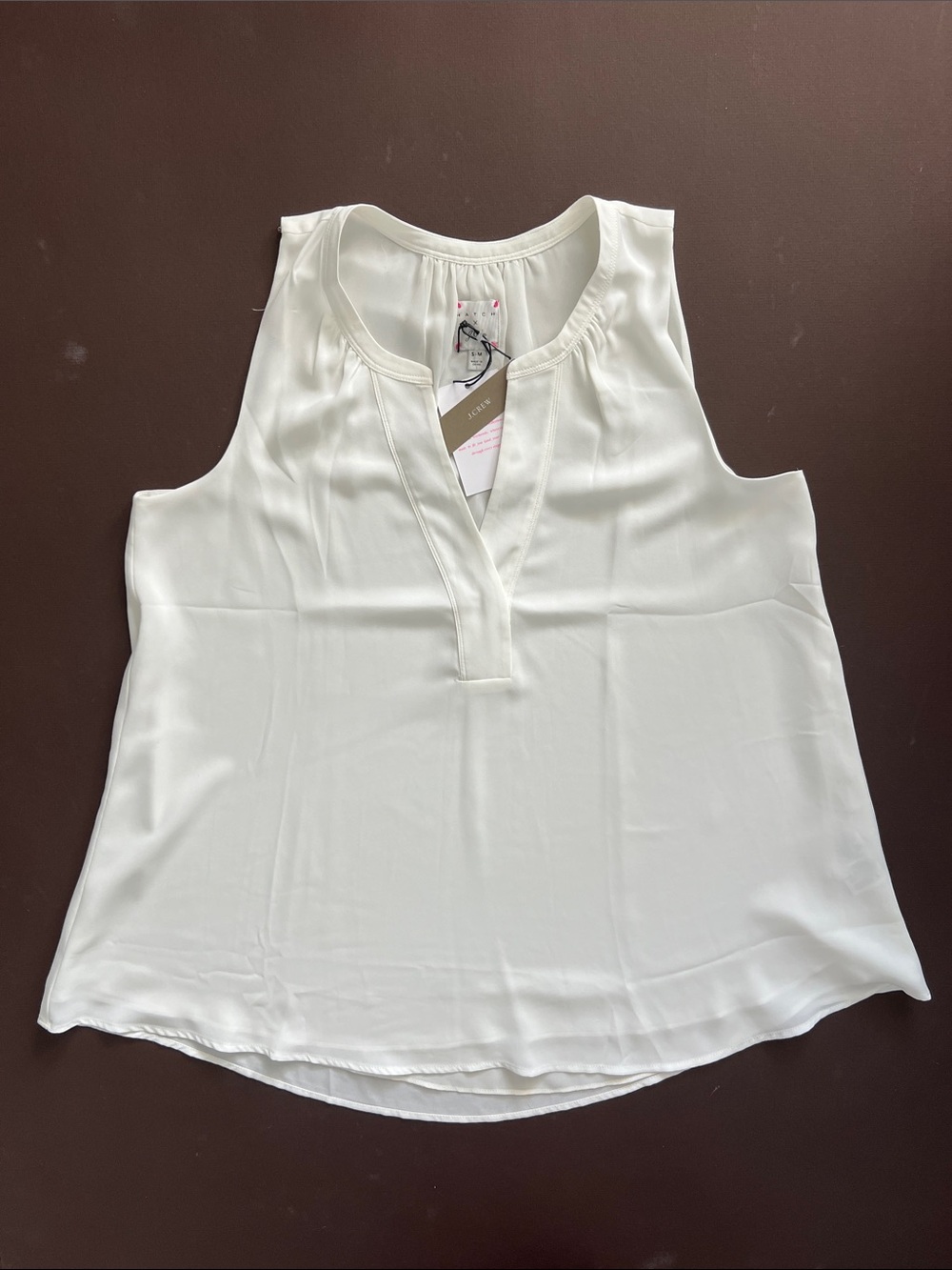 J. Crew x Hatch V-Neck Sleeveless Camisole